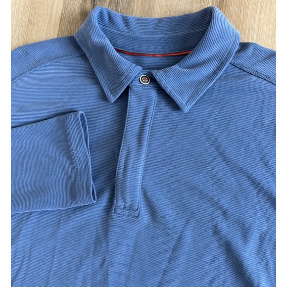 Tommy Bahama Other - Tommy Bahama Mens Quarter Zip Performance Pullover Modal Polyester Blue Medium